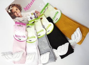 Kniestrümpfe Graue Flügel