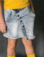 MashMnie Skirt Jeans Blue