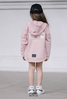 Hooded Sweatshirt WILD WOLF Black