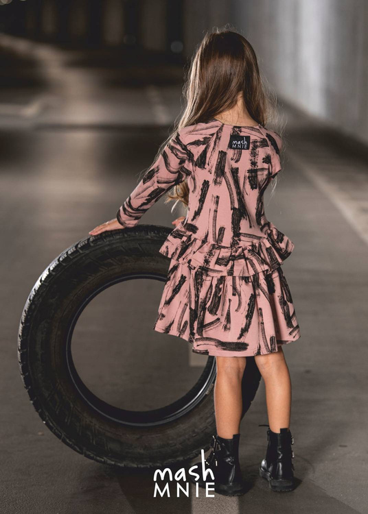 MashMnie Sukienka Brush Róż