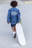 MashMnie Szorty Stylish Niebieskie