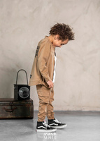 MashMnie Trainingsanzug Hose Beige