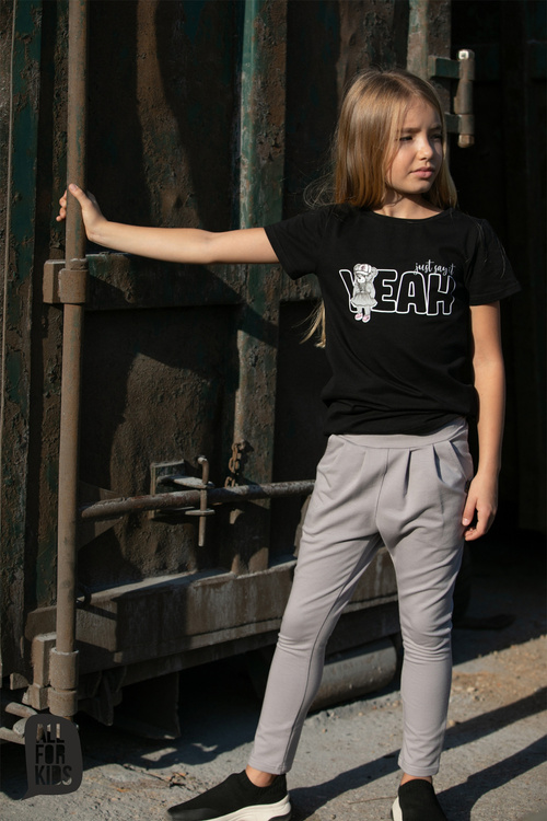 All For Kids T-shirt Girls Black