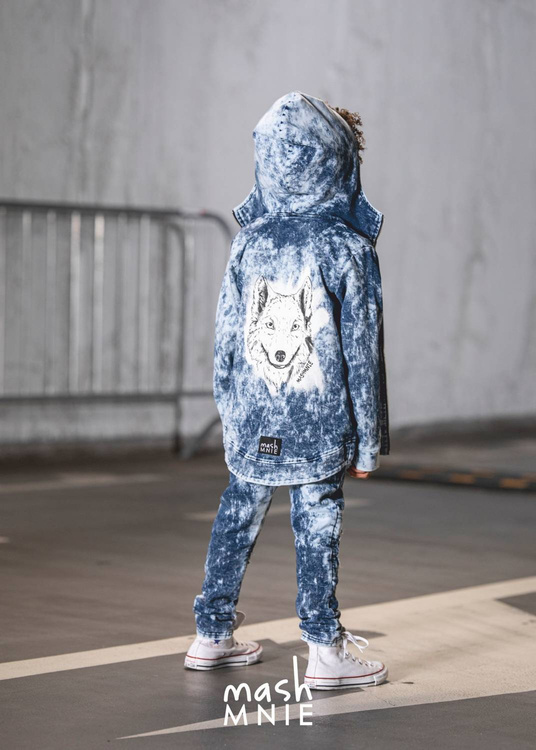 Hooded Sweatshirt WOLF Blue 