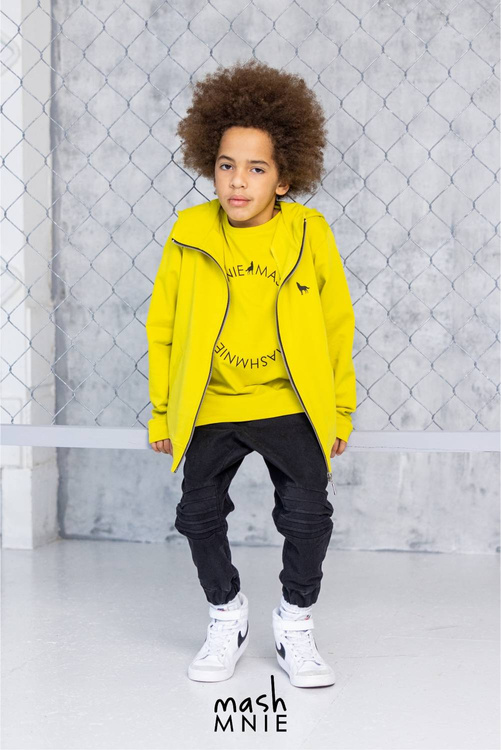 Sweatshirt mit Kapuze WILD WOLF Schwarz