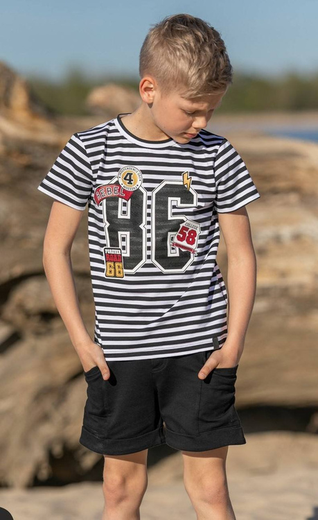 ALL FOR KIDS T-SHIRT STRIPES