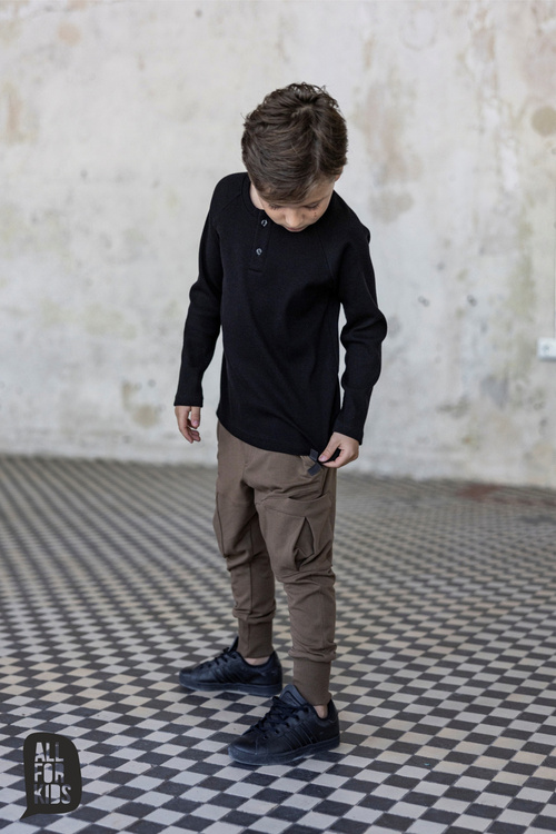 All For Kids Bluse Lang Schwarz