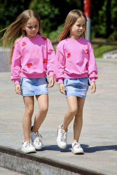 ALL FOR KIDS SKIRT PANTS LEATHER