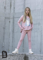 All For Kids Knitted Pants Pink