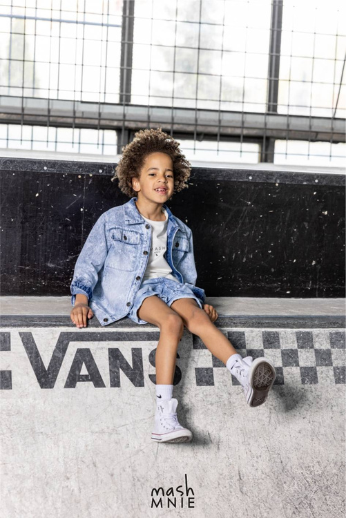 Shorts Taschen Blau