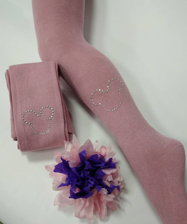 Strumpfhose Zirkonia Rosa