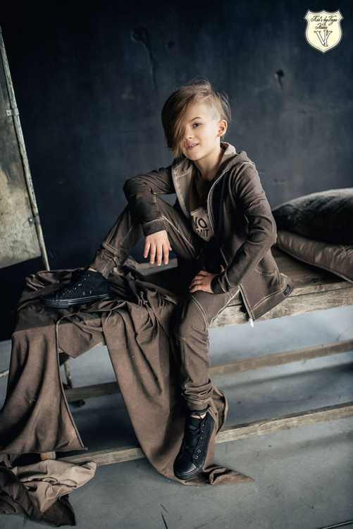 Kids By Voga Schwarze Trainingsanzughose