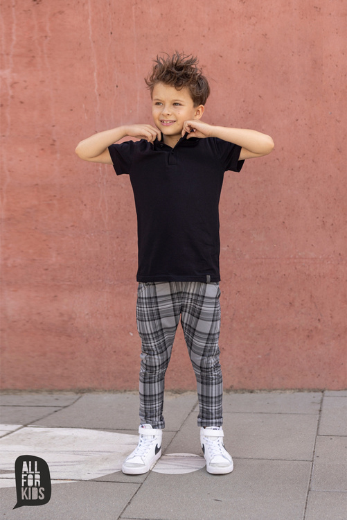All For Kids Business-Hose Kariert