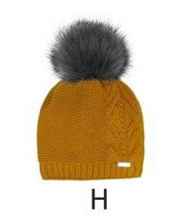 Czapka Ocieplana Miodowy