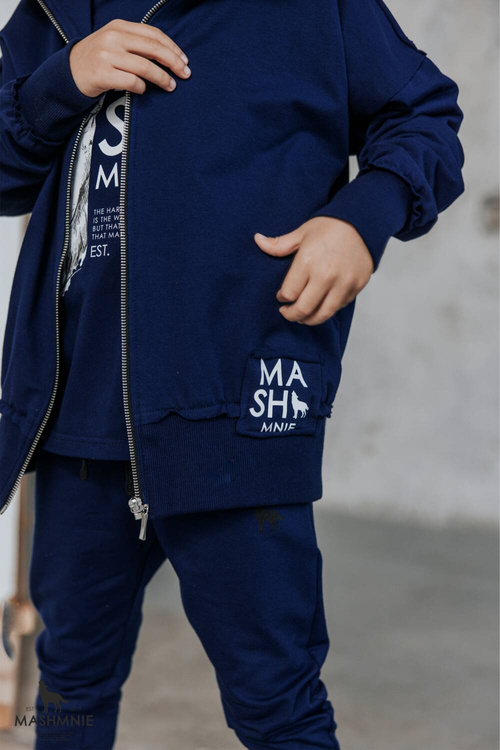 Hooded Sweatshirt WILD WOLF Black