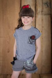 MałaMi Spodenki Cekiny