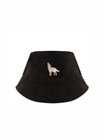 MashMnie Kapelusz Bucket Wolf Czerń