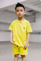 MashMnie Szorty Wolf Żółte