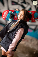 Kids By Voga Weste Graphit