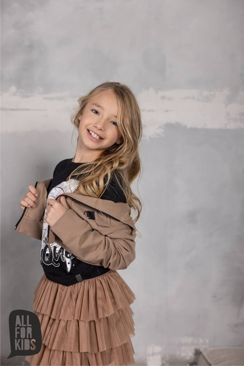 ALL FOR KIDS BOMBER  FLOWERS