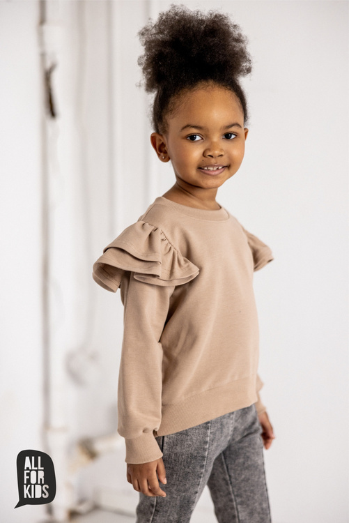 All Spodnie Dzwony Jeansowe Szare