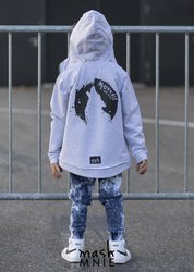 Sweatshirt mit Kapuze WILD WOLF Schwarz