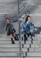 All For Kids Jeans Kleid Blau