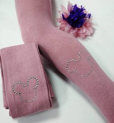 Rajstopy Cyrkonie Róż