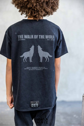 MashMnie T-shirt Vintage Wash Czarny