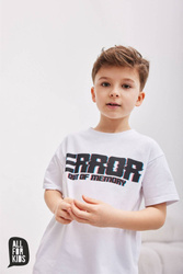 All For Kids T-shirt Biały Error