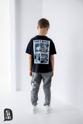 All For Kids T-shirt „ D I R TY B I K E” Czarny