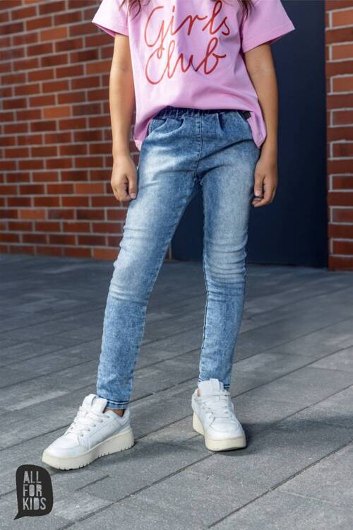 All For Kids Spodnie Jeans Niebieskie