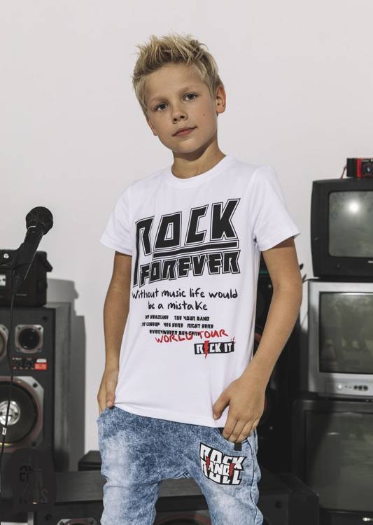 All For Kids T-shirt z Nadrukiem