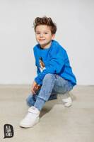 All For Kids Bluza Pies Niebieska