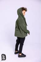 AllForKids Bluza Khaki Ocieplana