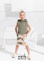 MashMnie T-shirt Khaki