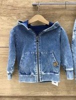 MiMi Bluza Jeans Dekatyzowana